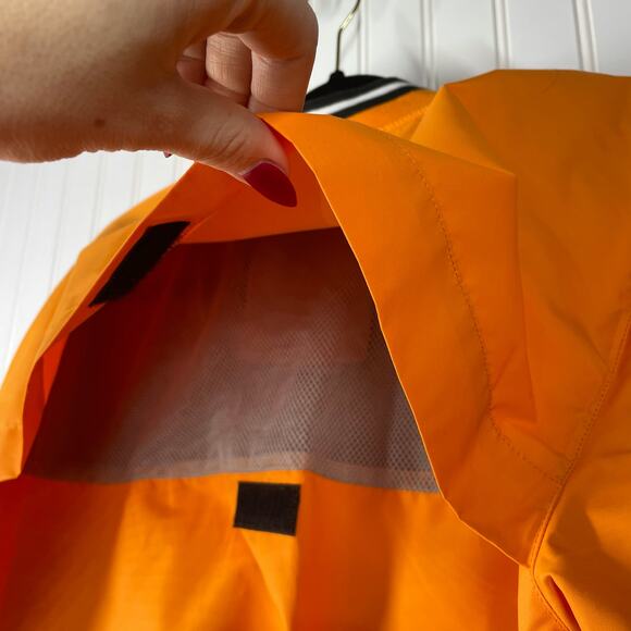 Franchise Club Men's Yellow Long Sleeve V-Neck Pullover Windbreaker Size Large - Picture 2 of 7